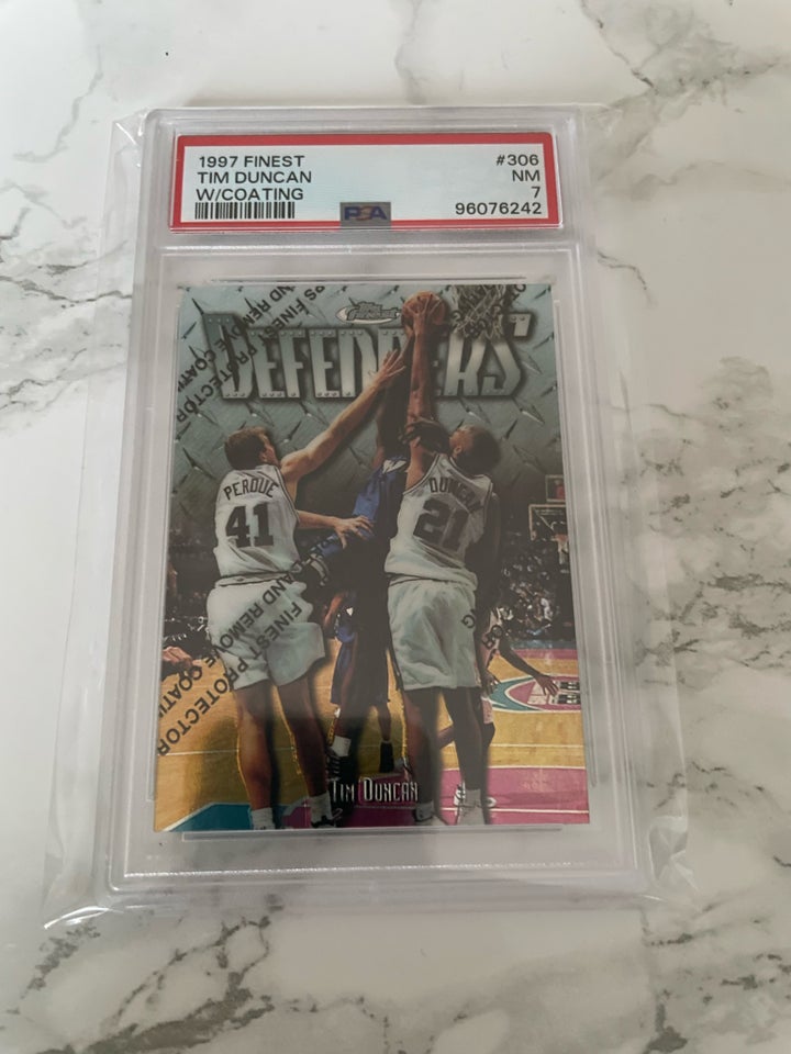 Samlekort, 1997 Tim Duncan Psa 7