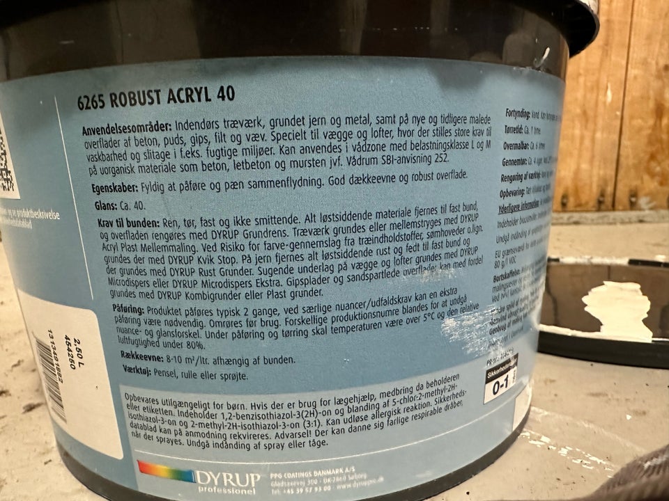 Robust acryl, Dyrup, 2 liter