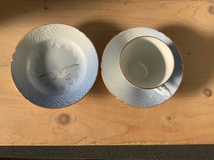 Porcelæn Kaffekop  Mågestel B G