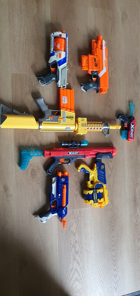 Våben, Nerf guns, Nerf