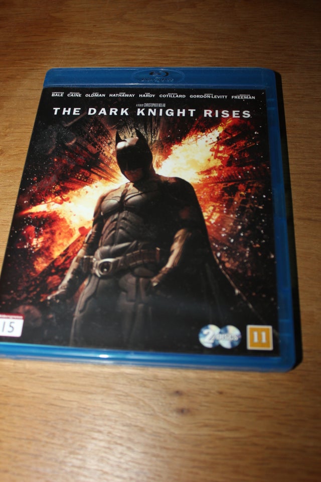 The Dark Knight Rises, Blu-ray,