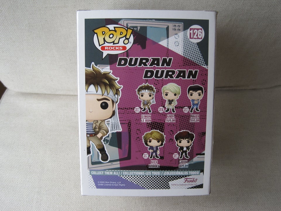 Funko Pop #126 Simon Le Bon