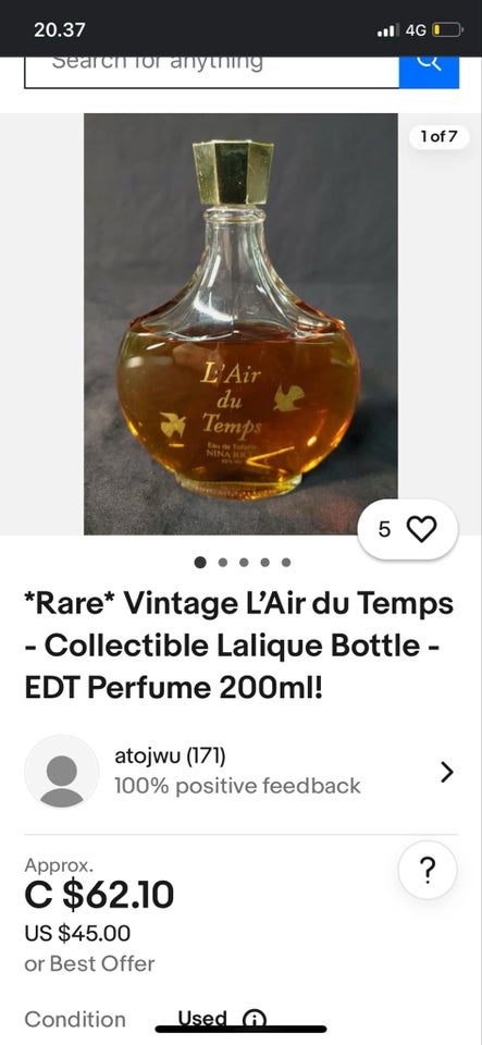 Eau de parfum