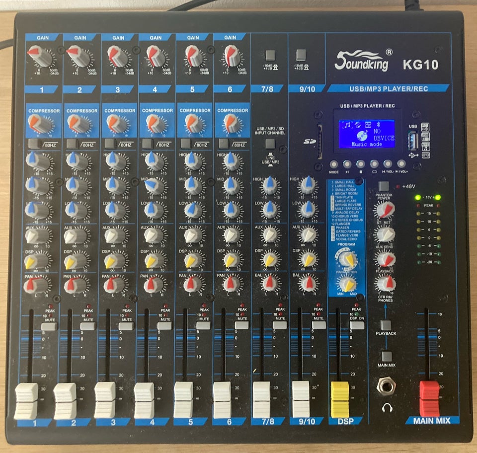 Analog Mixer, Soundking KG10