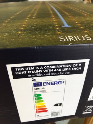 Lyskæde Sirius 900 led