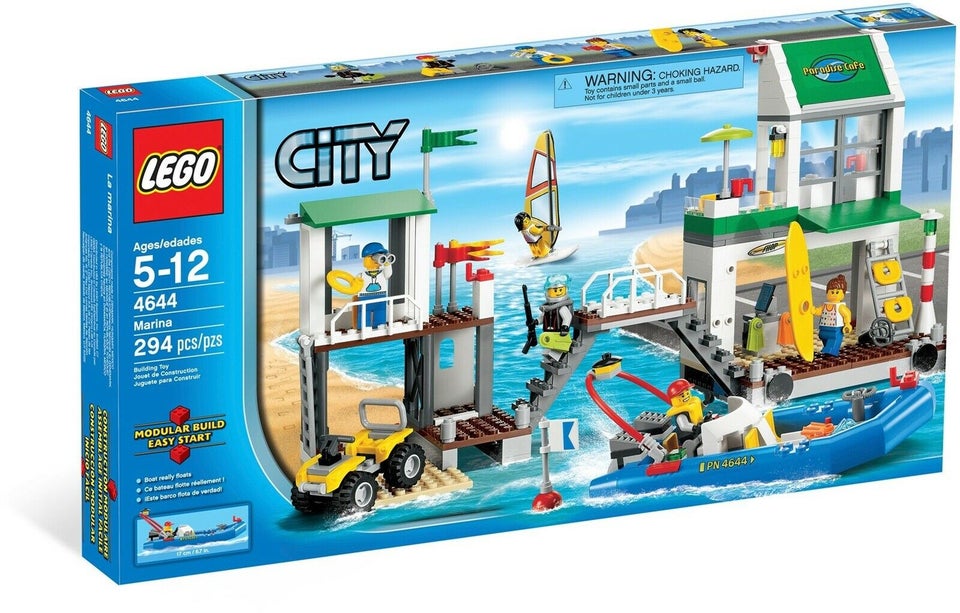 Lego City 4644 Marina UÅBNET