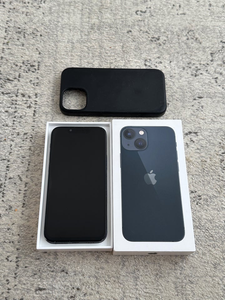 iPhone 13 Mini, 128 GB, sort