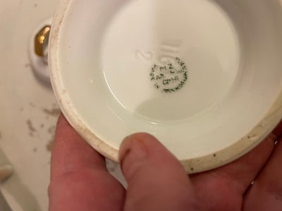 Porcelæn Kande Ukendt mærke Se