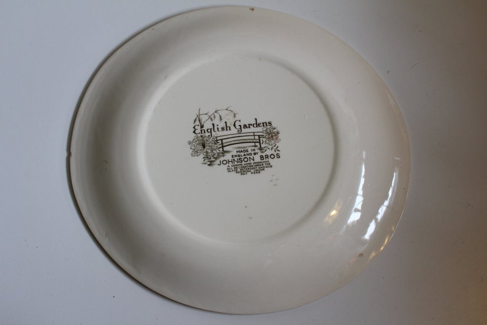 Porcelæn Middagstallerken