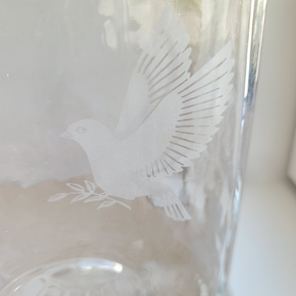 Glas Vase Skulptur SEA GLASBRUK -