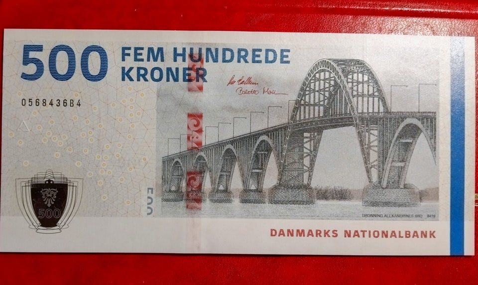 Danmark, sedler, 500.00DKK