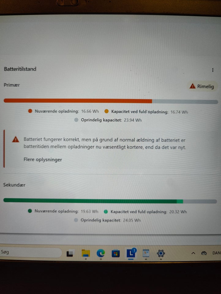 Lenovo T480, 3.40 GHz, 8 GB ram