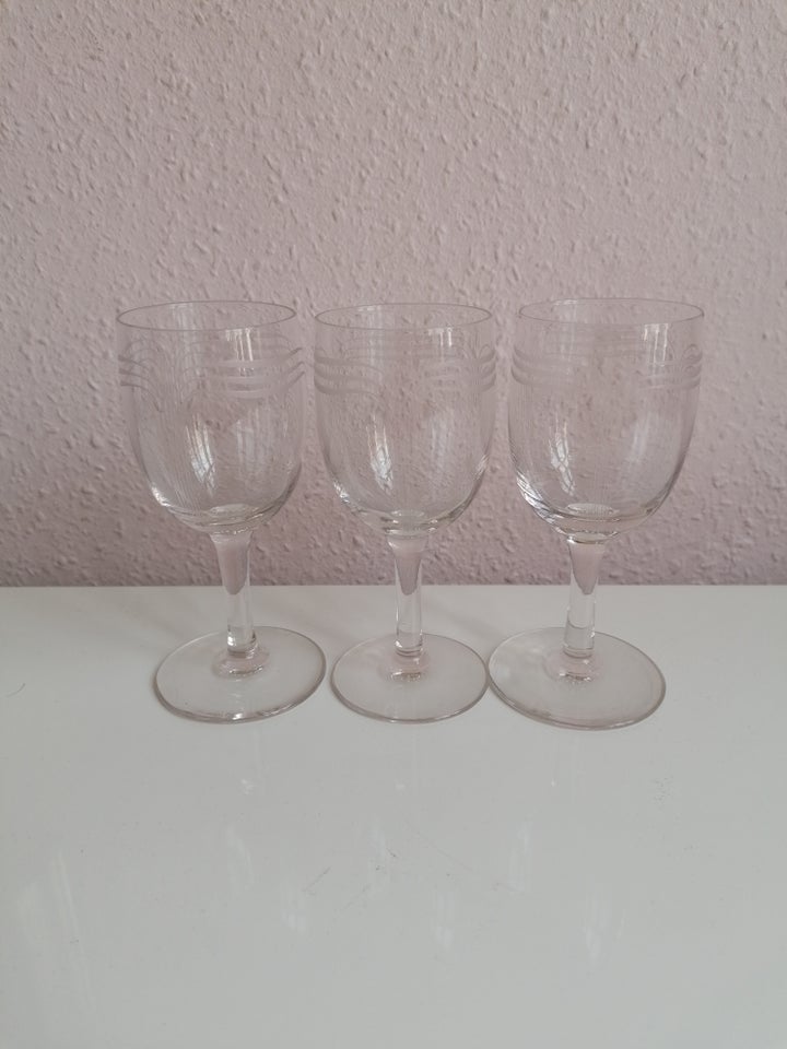 Glas, 12 hvidvinsglas