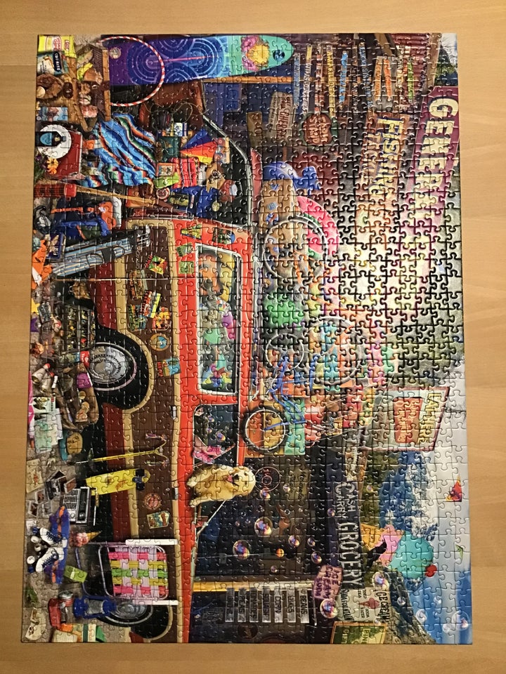 Ravensburger puslespil 1000