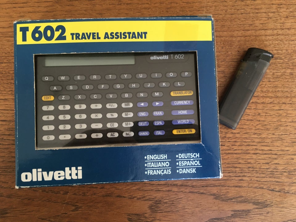 Andet, Olivetti T602 Travel