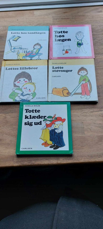 Lotte og Totte bøger, Gunilla Wolde