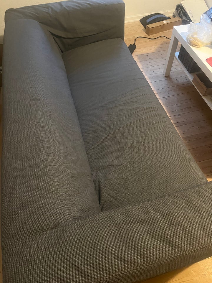 Sofa, læderlook, 2 pers.