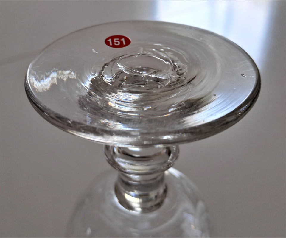 Glas, gammelt 1800-tals