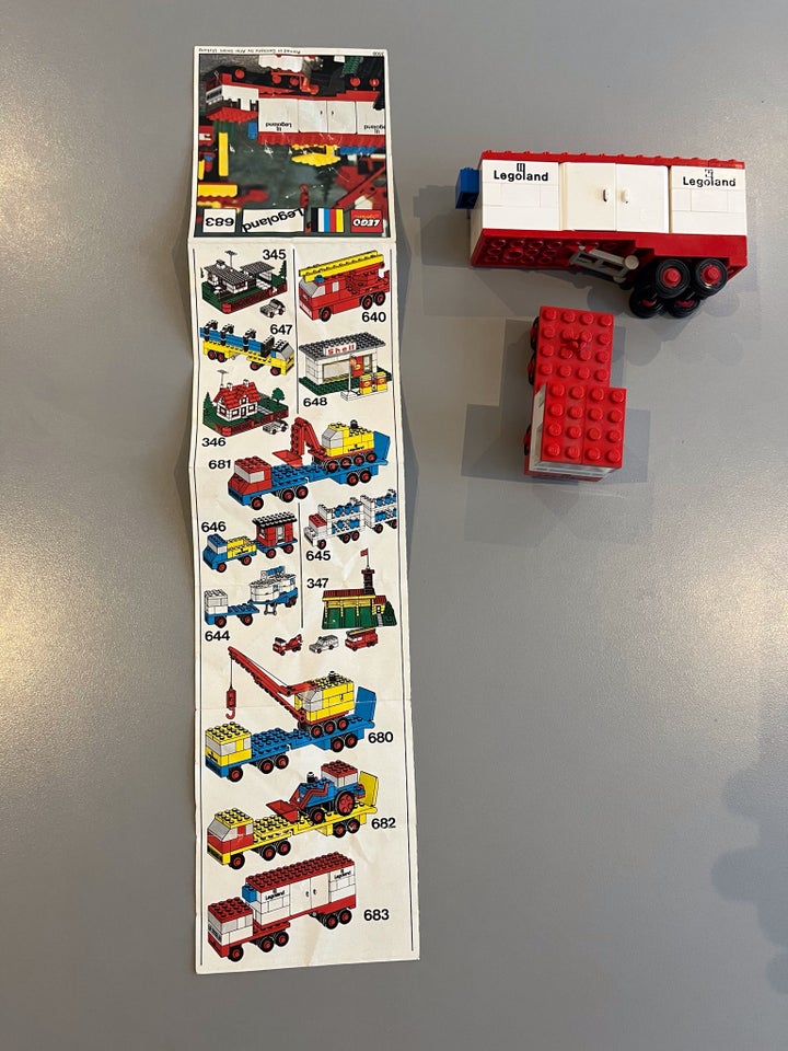 Lego City 683 KOMPLET MED