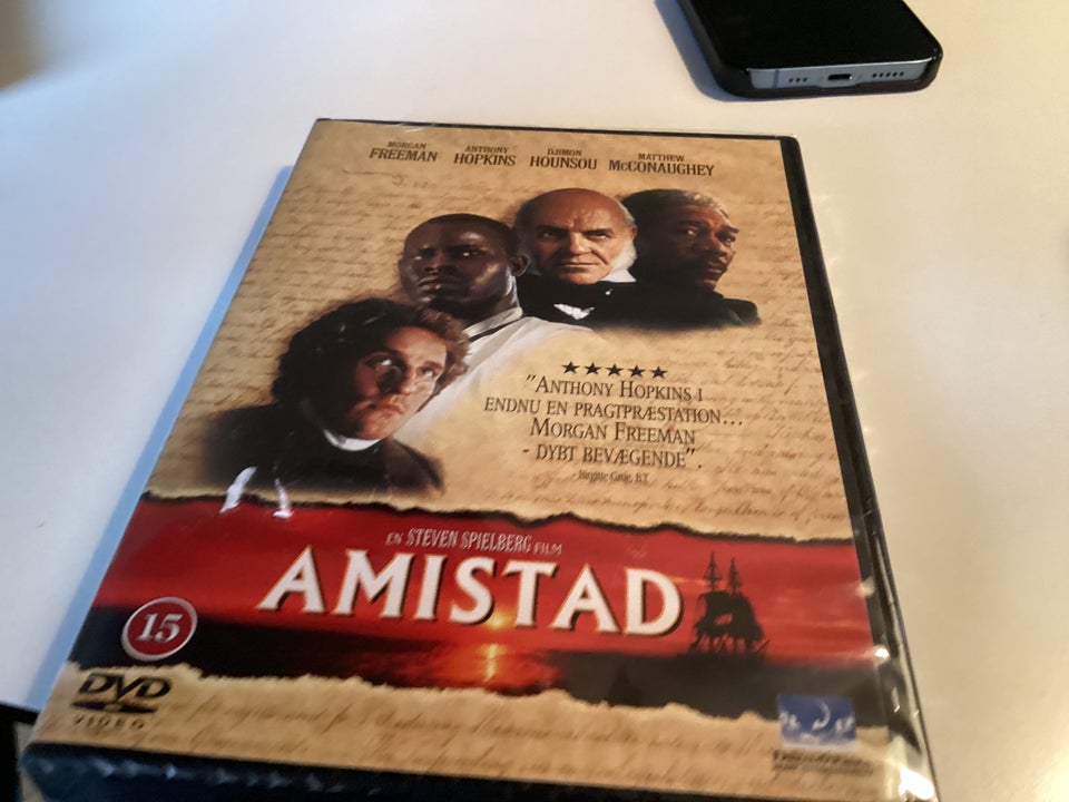 Amistad , DVD, drama