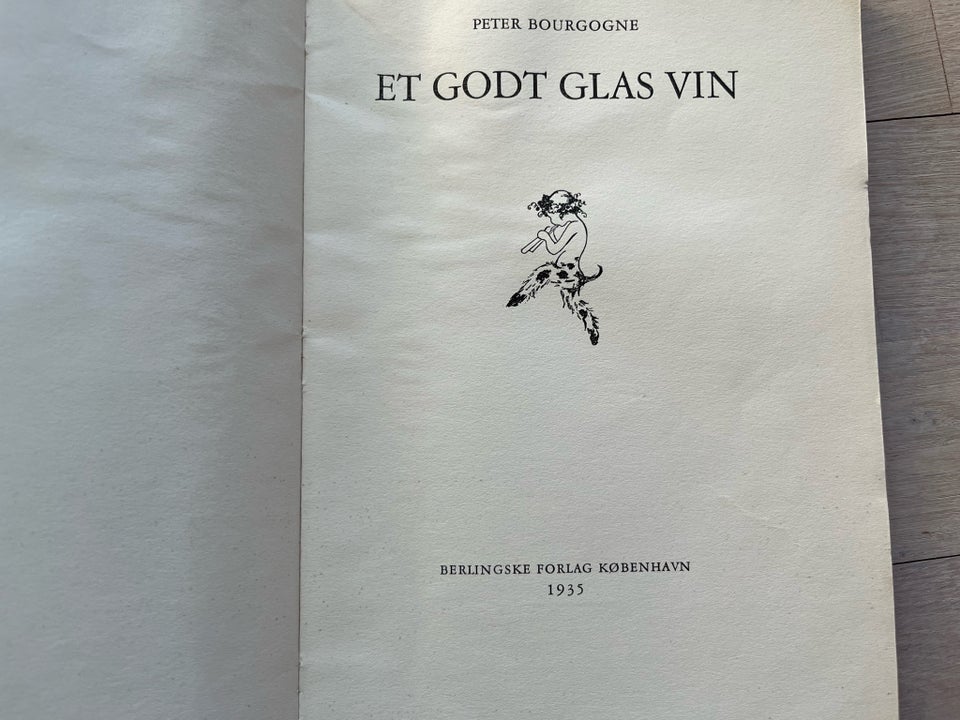 Et godt glas vin, emne: mad og vin