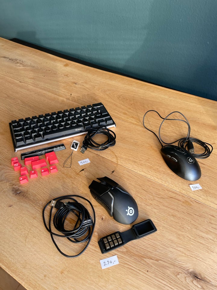 Gaming, trådløs, Ducky one 2 mini