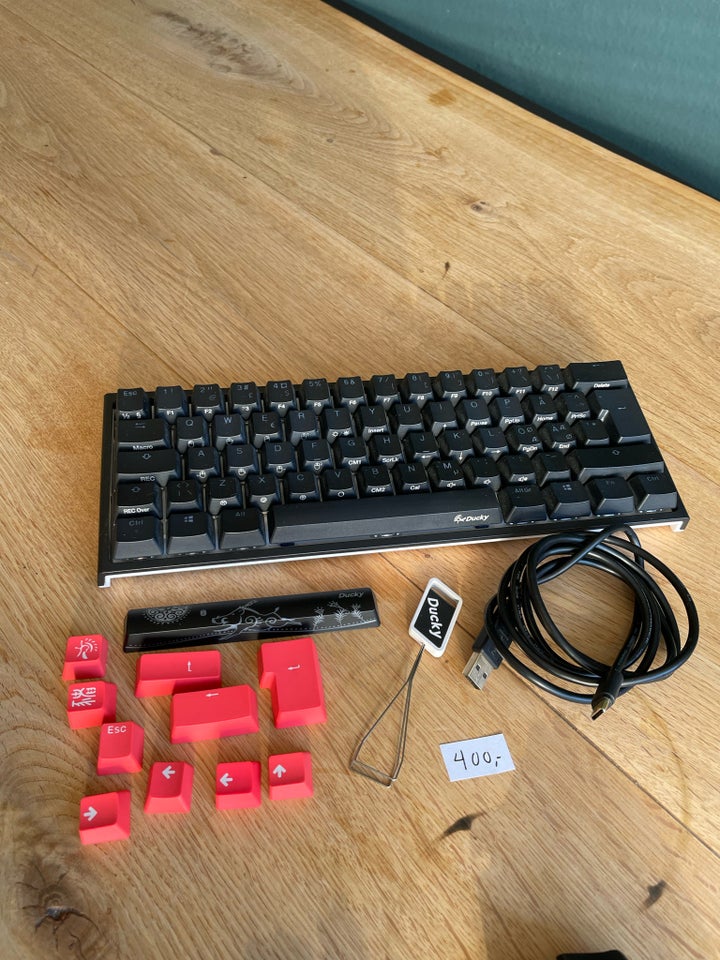 Gaming, trådløs, Ducky one 2 mini