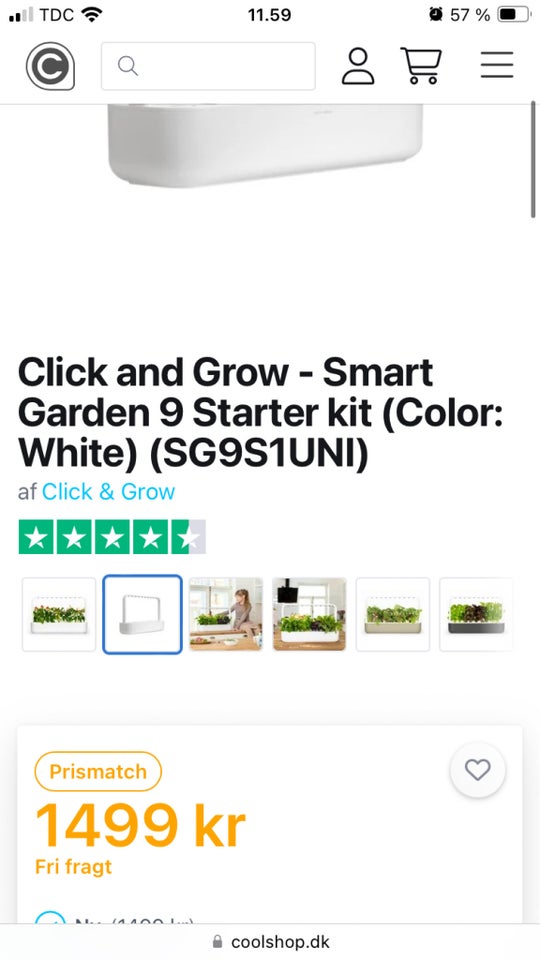 Andet, Click and grow - smart garden