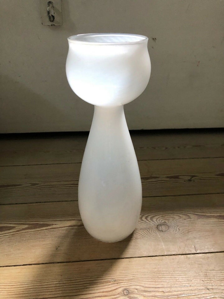 Glas Vase / løgglas