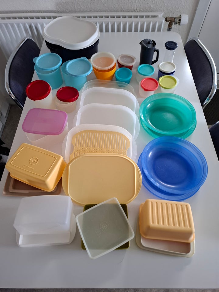 Diverse tupperware, Tupperware