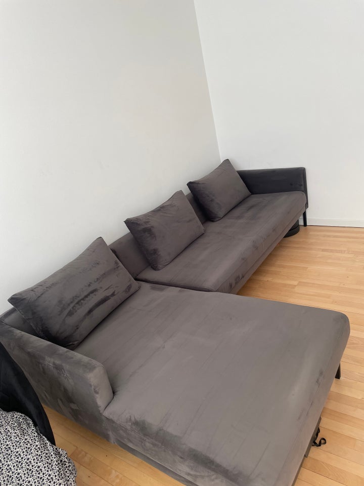 Chaiselong velour Bella Sofa