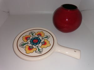 Porcelæn Bordskåner Retro