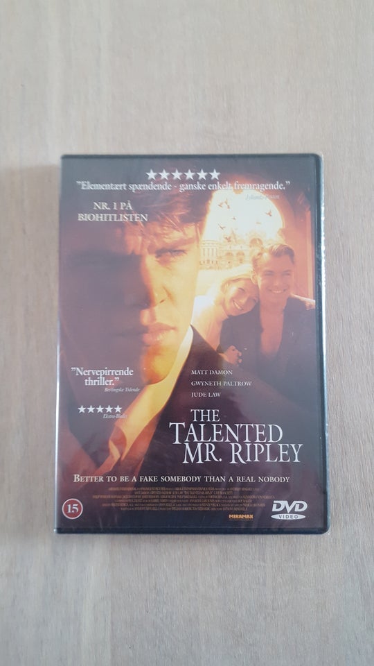 (NY) The talented Mr Ripley DVD