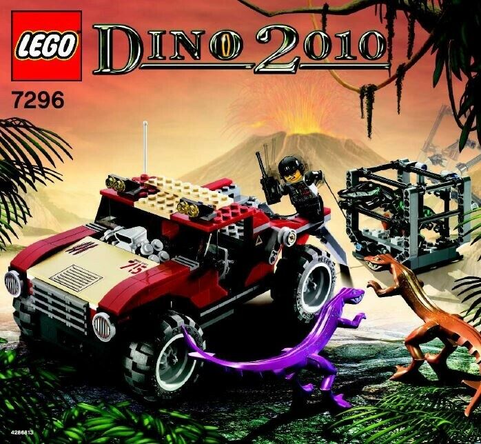 Lego Dino 4WD DINO TRAPPER - 7296