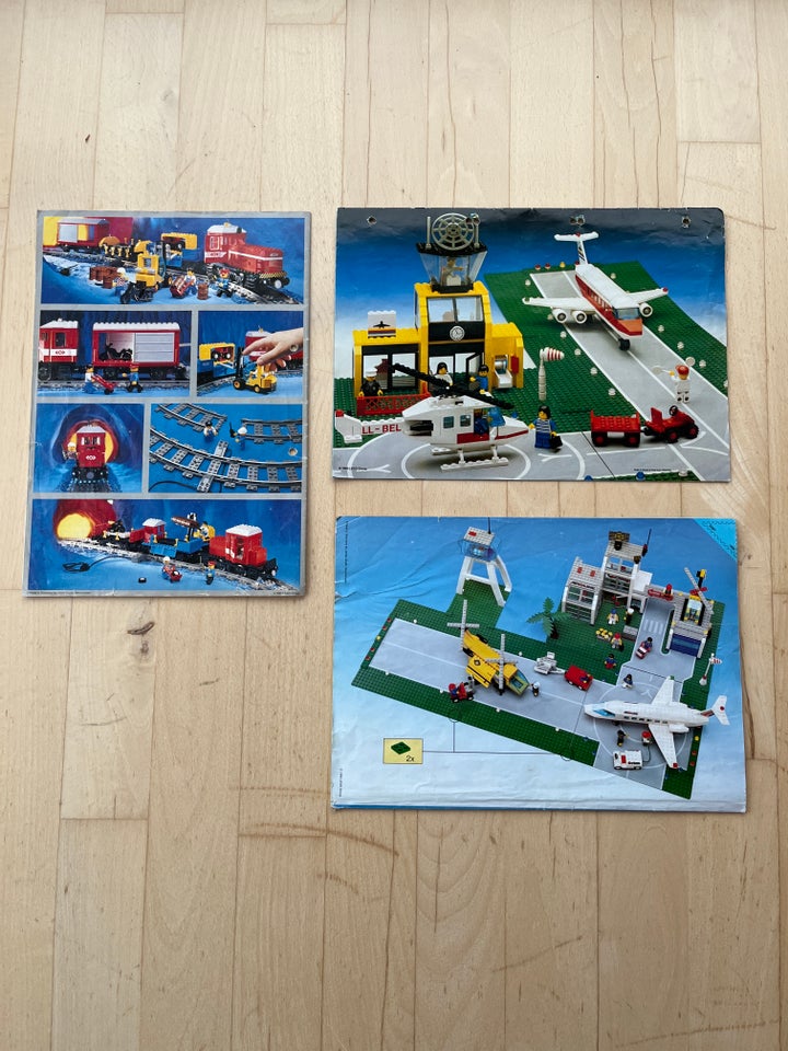 Lego Tog, Manualer til 4563, 6597 