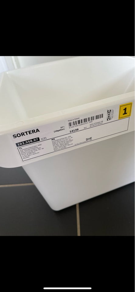 Sorteringskasser, IKEA