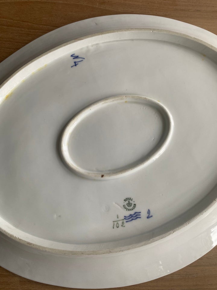 Porcelæn Fad med rist Royal