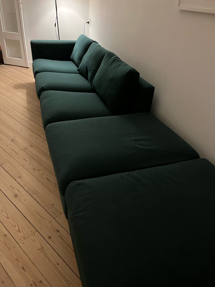 Sofa, polyester, 3 pers.