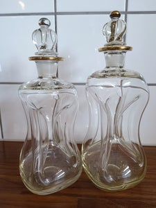Glas Kluk-flaske Holmegaard