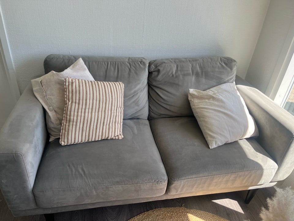 Sofa fløjl 2 pers