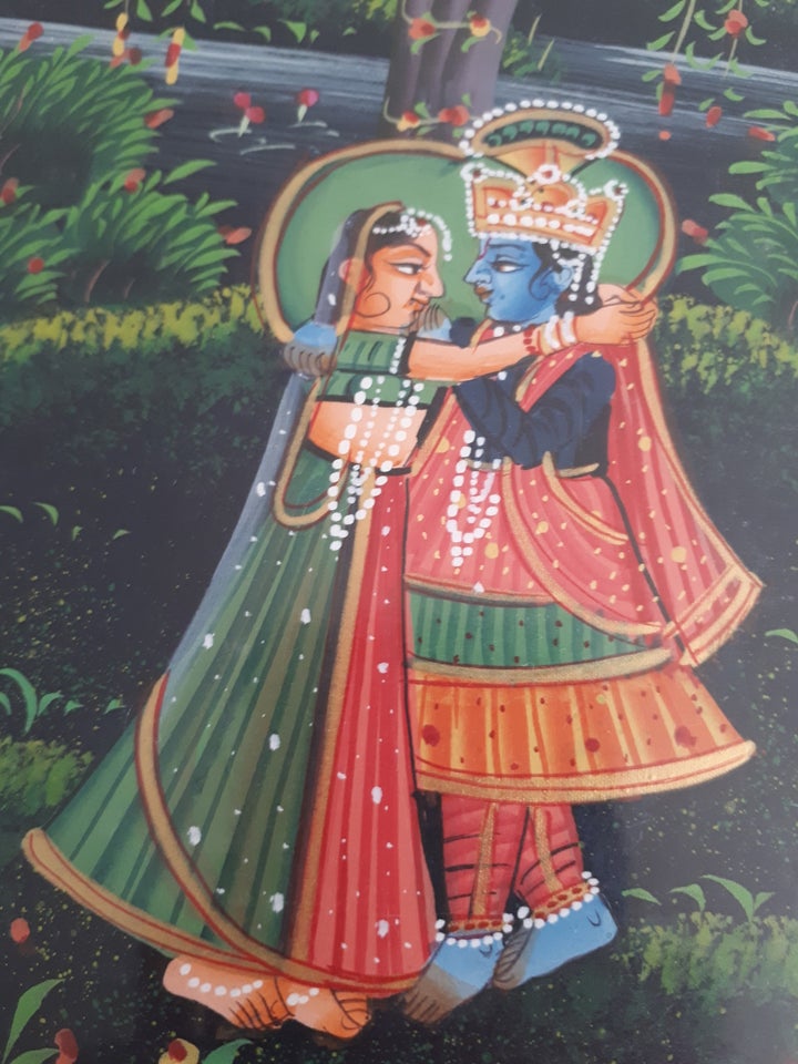 Rajasthani miniaturemalerier