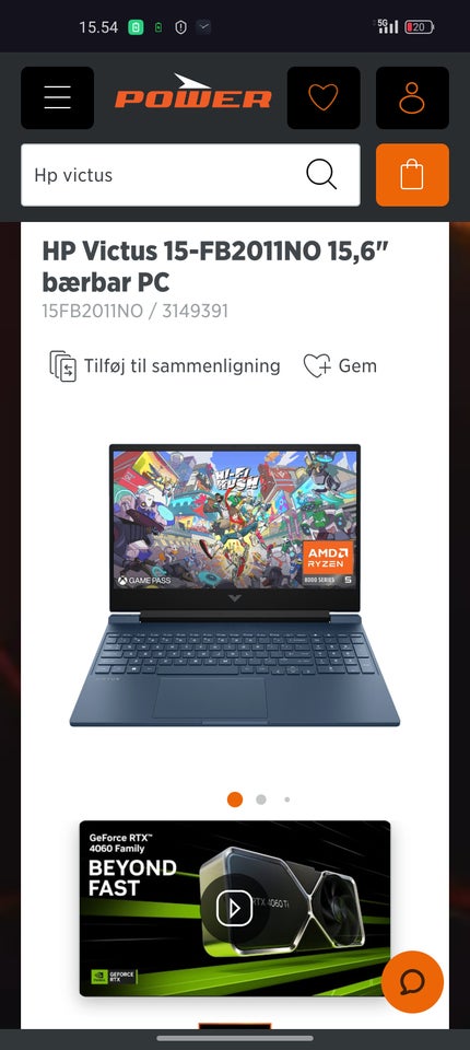 HP VICTUS, Perfekt