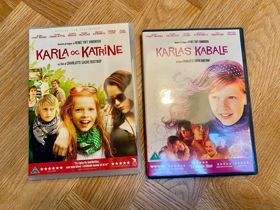 Karlas kabale, DVD, familiefilm