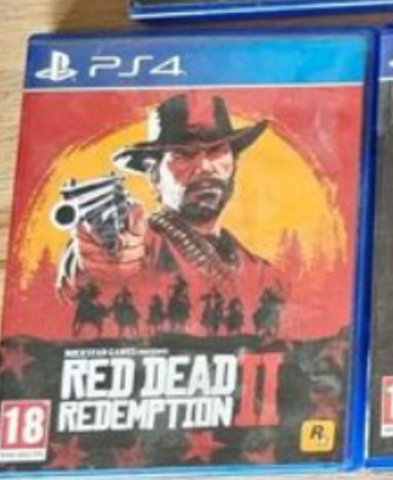 Call of Duty,Red Dead ll og Gode of