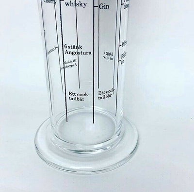 Glas Cocktailshaker