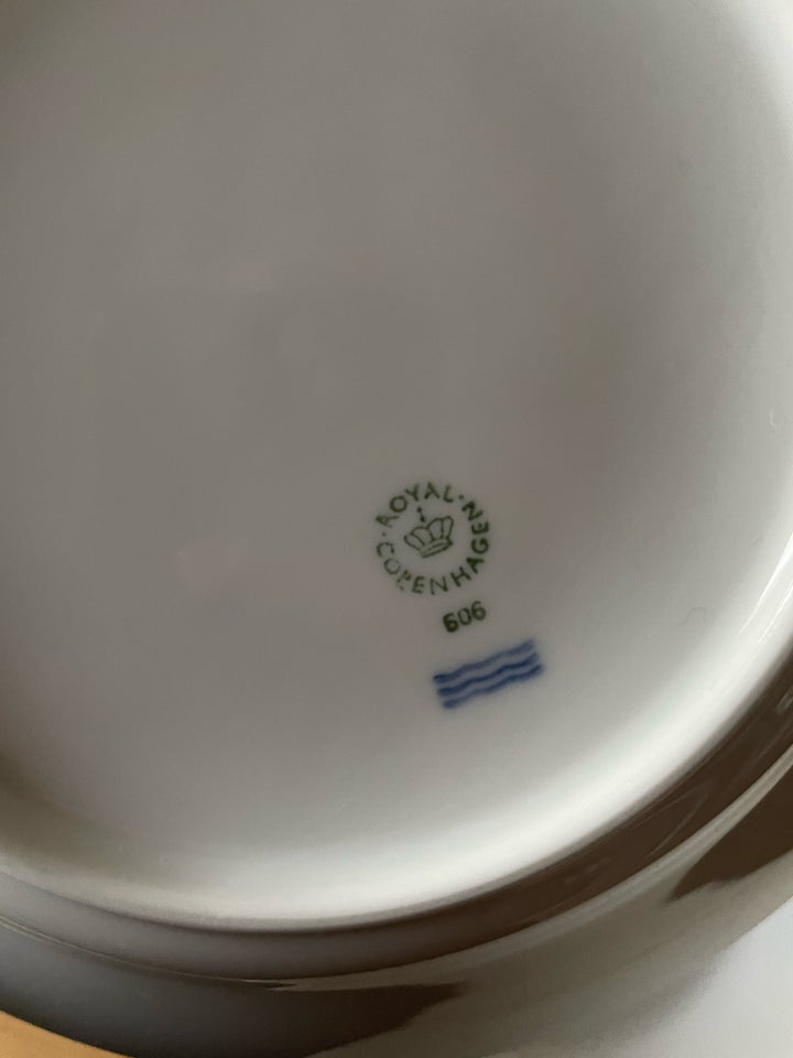 Porcelæn Tallerkener Royal