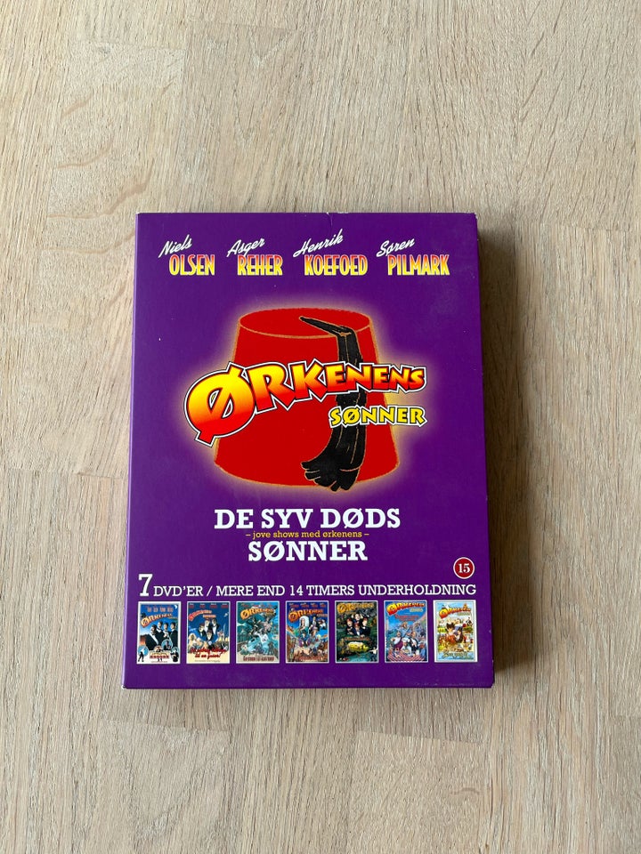 De syv døds sønner DVD  DVD komedie