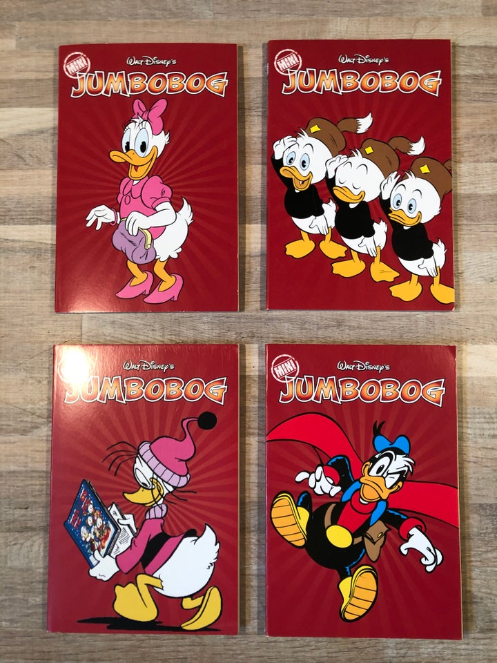 4 x Mini Jumbobog ( nr 1 - 4 ) Disney