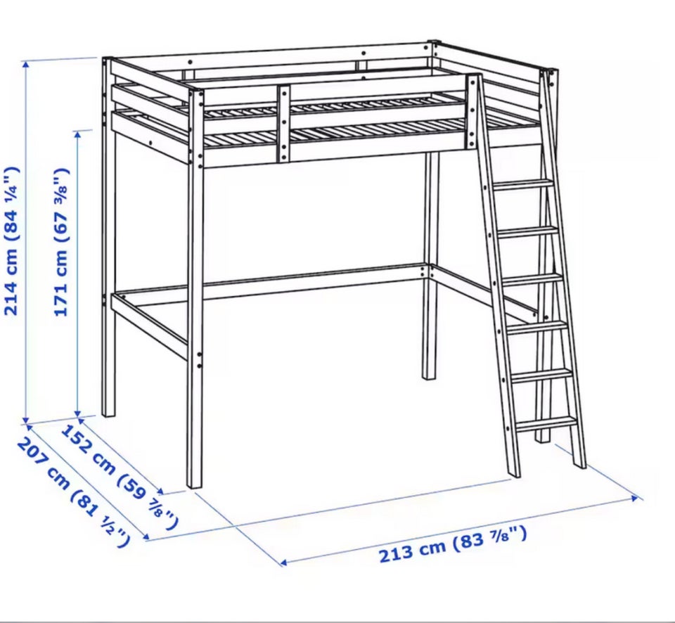 Loftsseng, Afventer afhentning