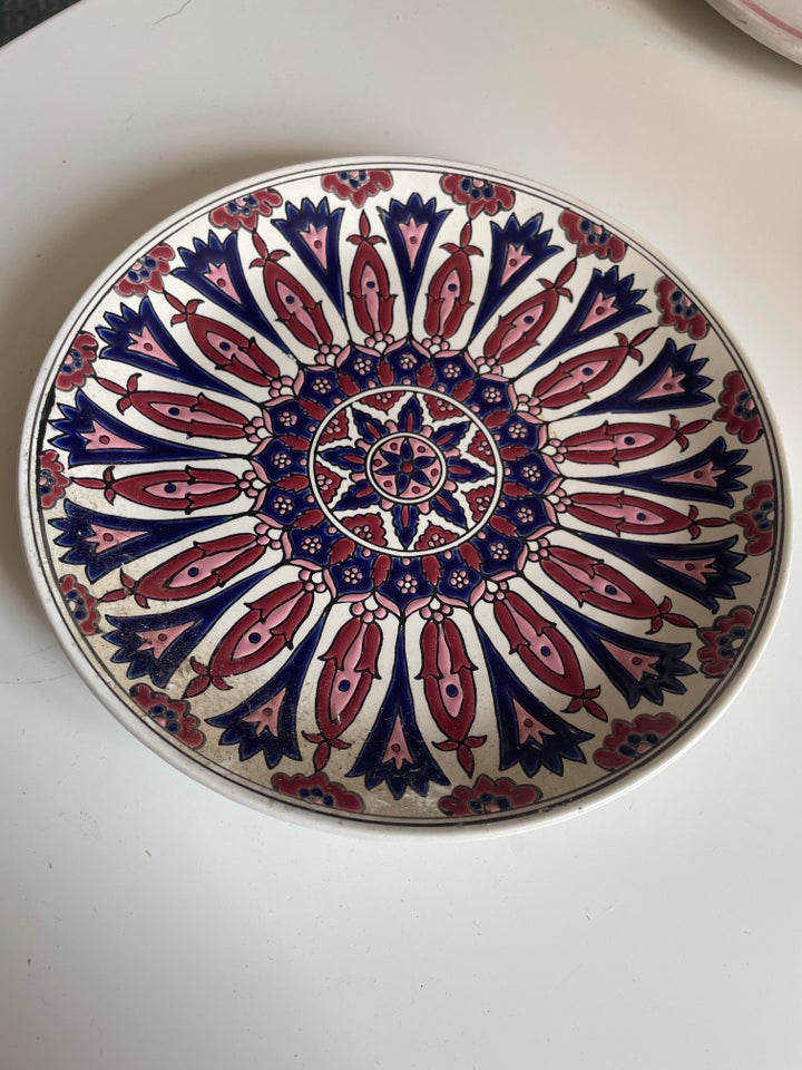 Keramik Ophængs tallerken  Hand